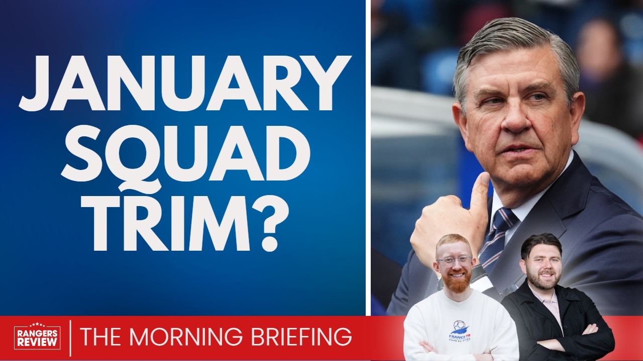 “Don’t Expect Much Activity”: Rangers’ January Transfer Plans | Yet More Fixture Changes