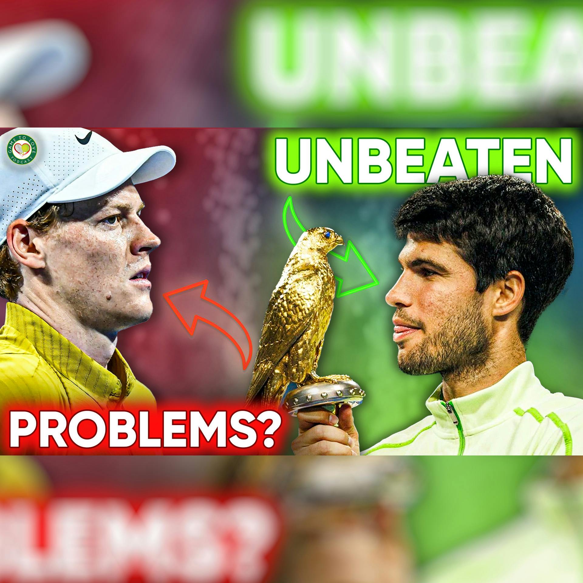Alcaraz UNBEATEN! ✅ Sinner LEVEL Dropping? ⬇️ Dubai 2026 Preview | GTL Tennis Podcast