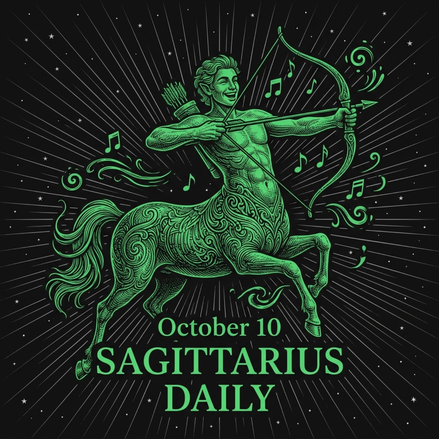 Saturday, October 10, 2026 Sagittarius Horoscope Today episode artwork