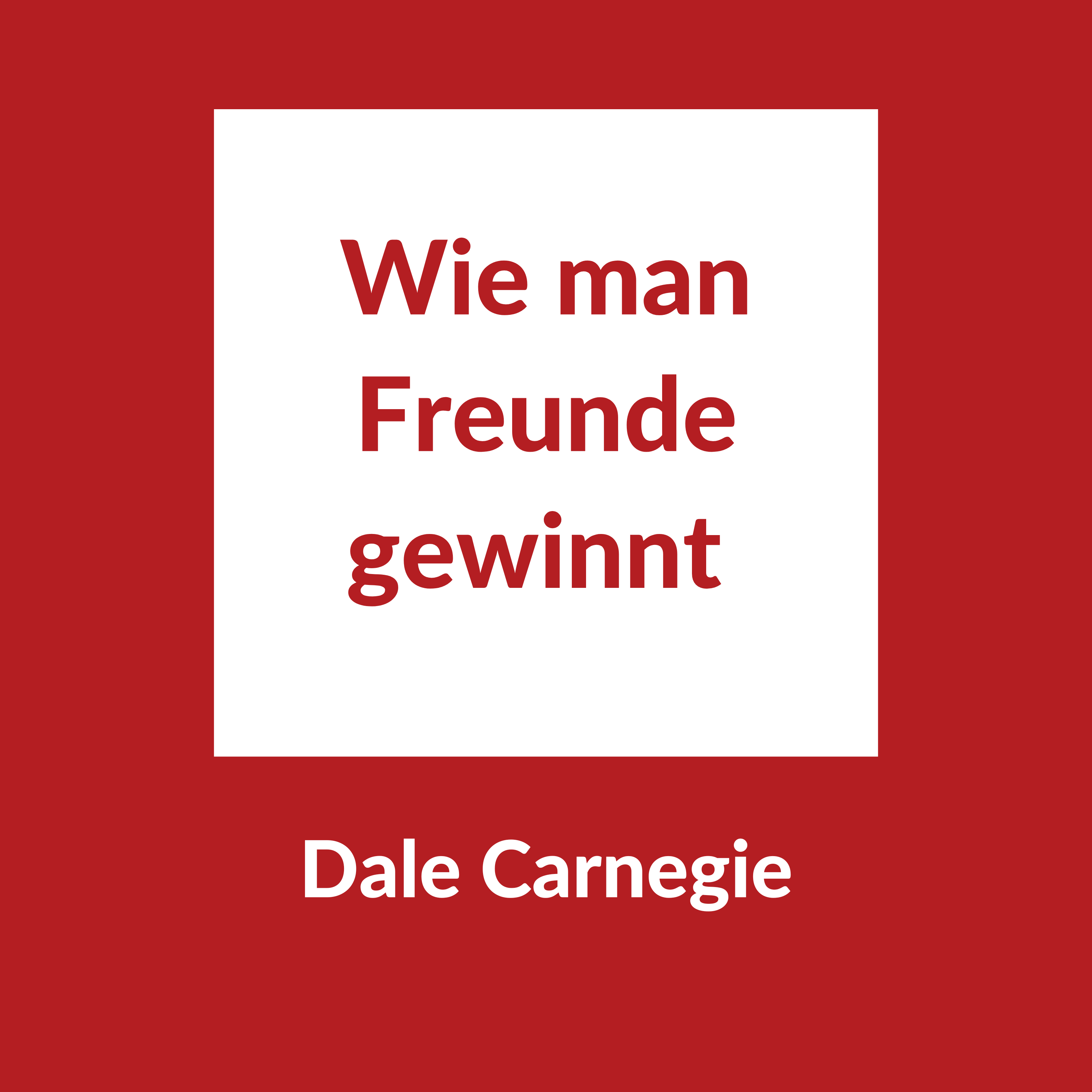 Wie man Freunde gewinnt Zusammenfassung - Dale Carnegie episode artwork