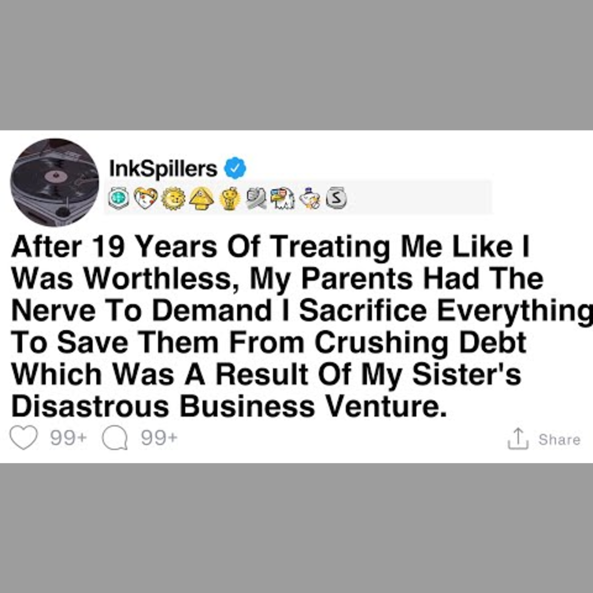 InkSpillers: Narrating Your Stories