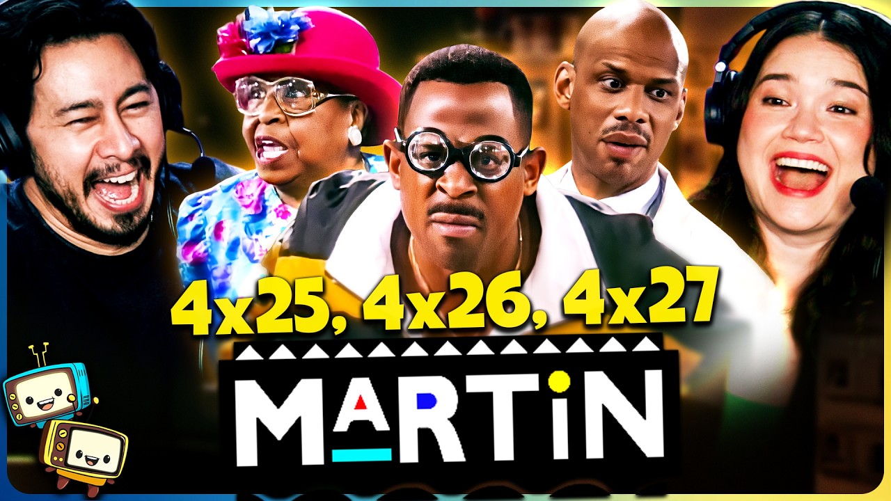 MARTIN (1995) 4x25, 4x26, & 4x27 Reaction! | First Time Watch | Martin Lawrence w/ Jaby Koay episode artwork