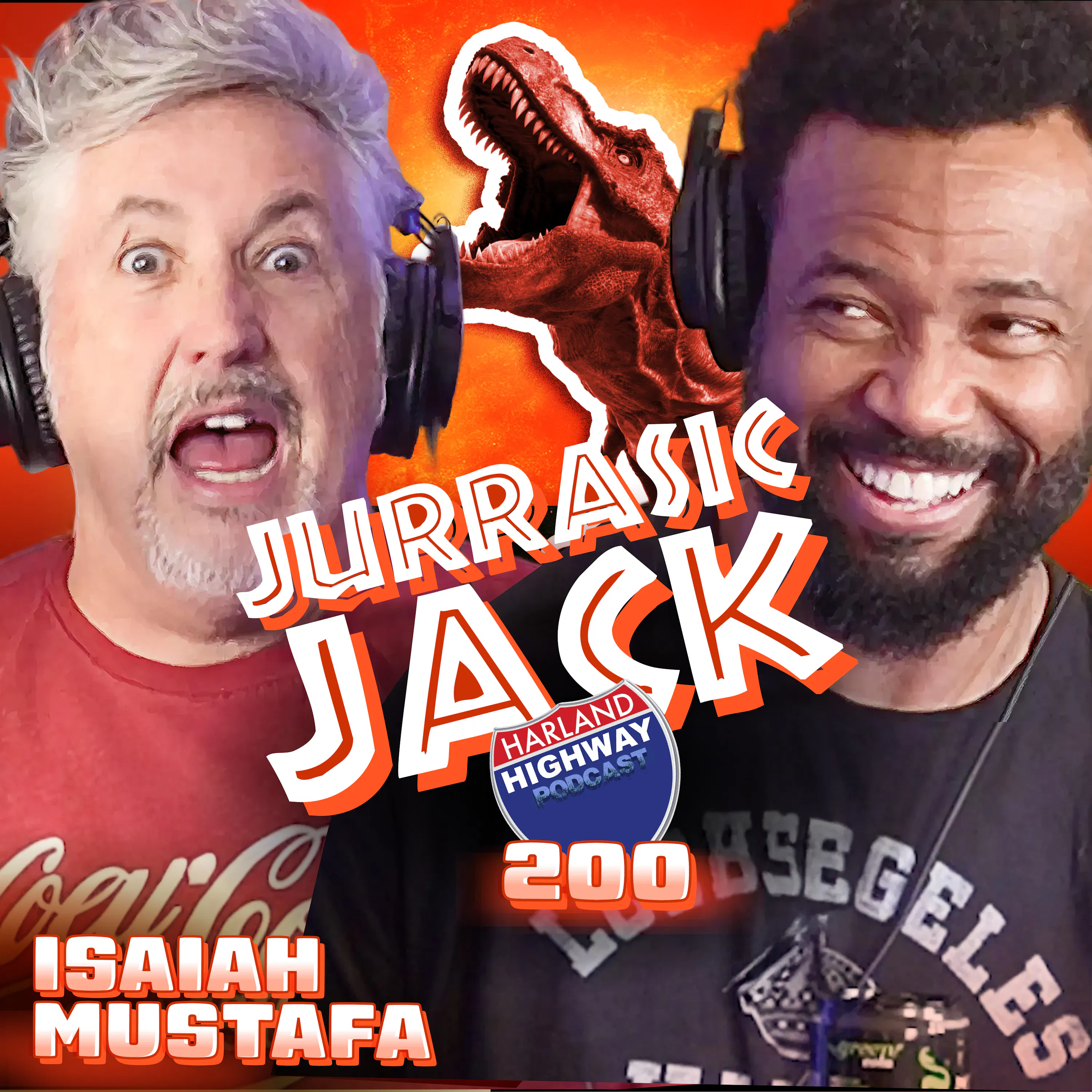 ISAIAH MUSTAFA - Star of Steven Kings IT, and also looking to create the next Jurrasic Park! episode artwork