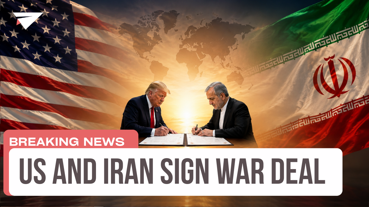 US and Iran Sign War Deal, Breaking News