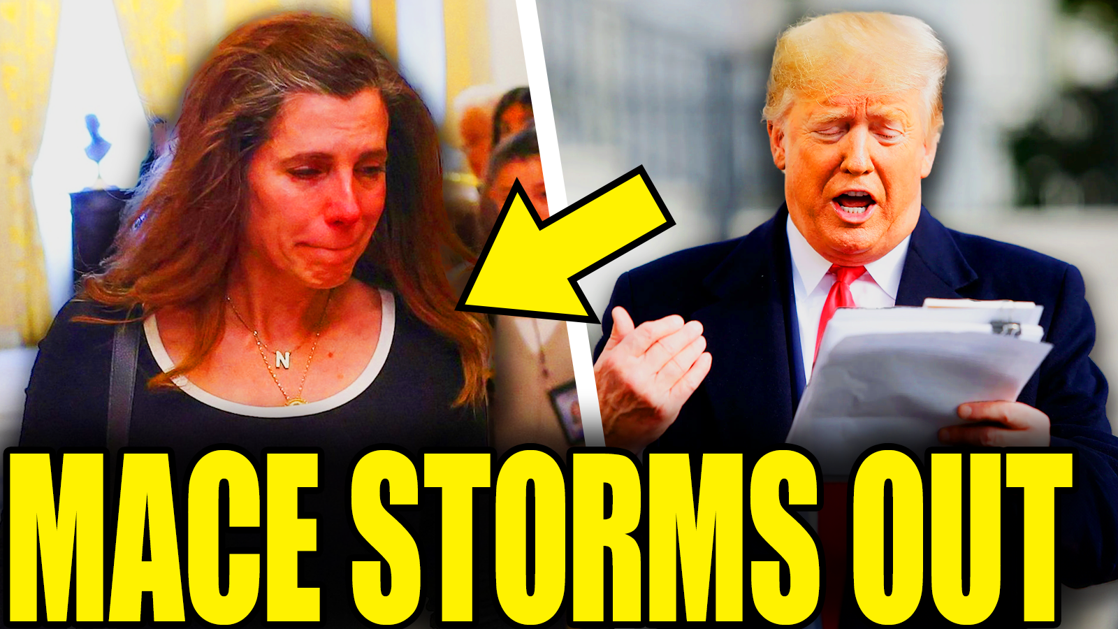 Mace Storms Out Of Secret Trump Briefing Then Ends His Iran Plan episode artwork