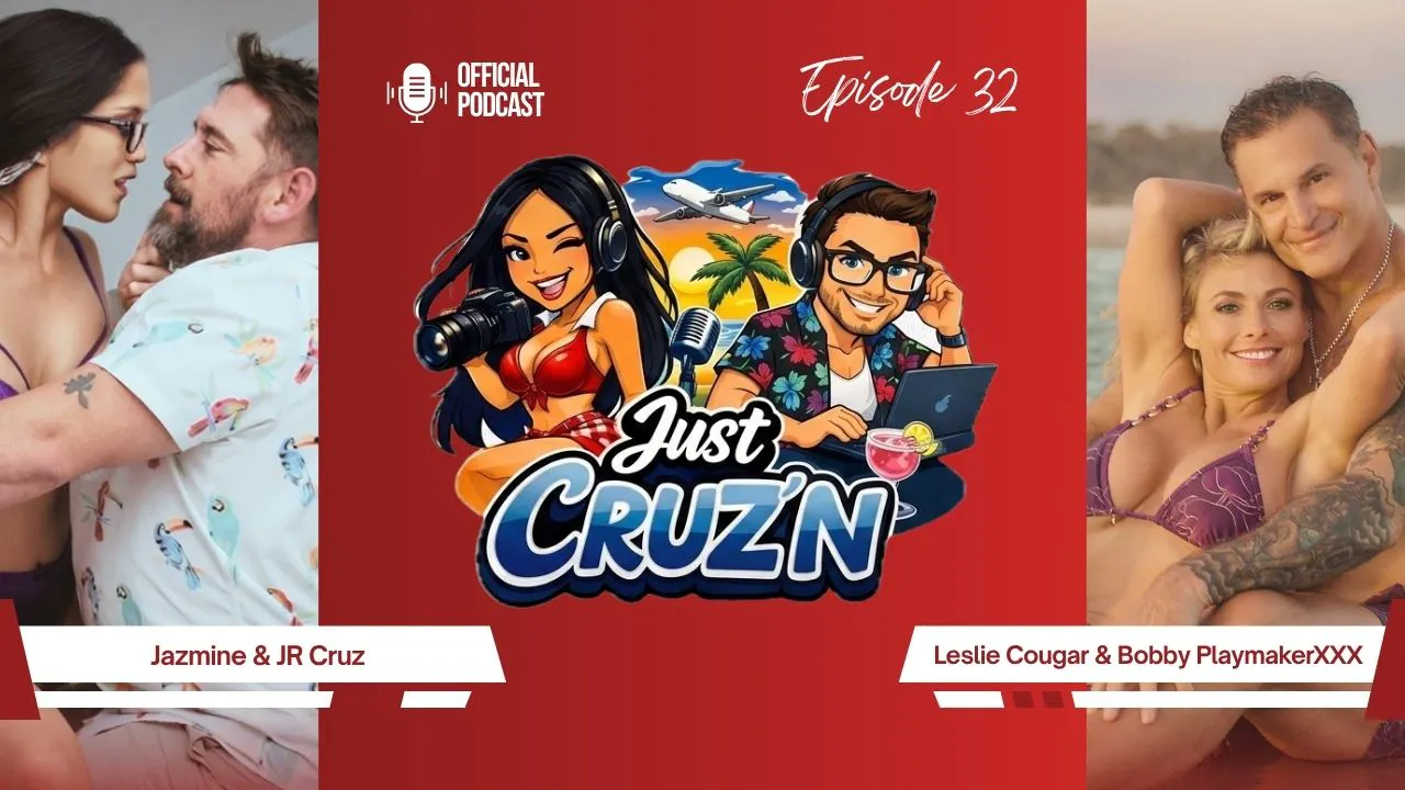 Just Cruz'n Podcast Ep. 32 - Leslie Cougar & Bobby Playmakerxxx | First Time Meeting in Myrtle Beach episode artwork
