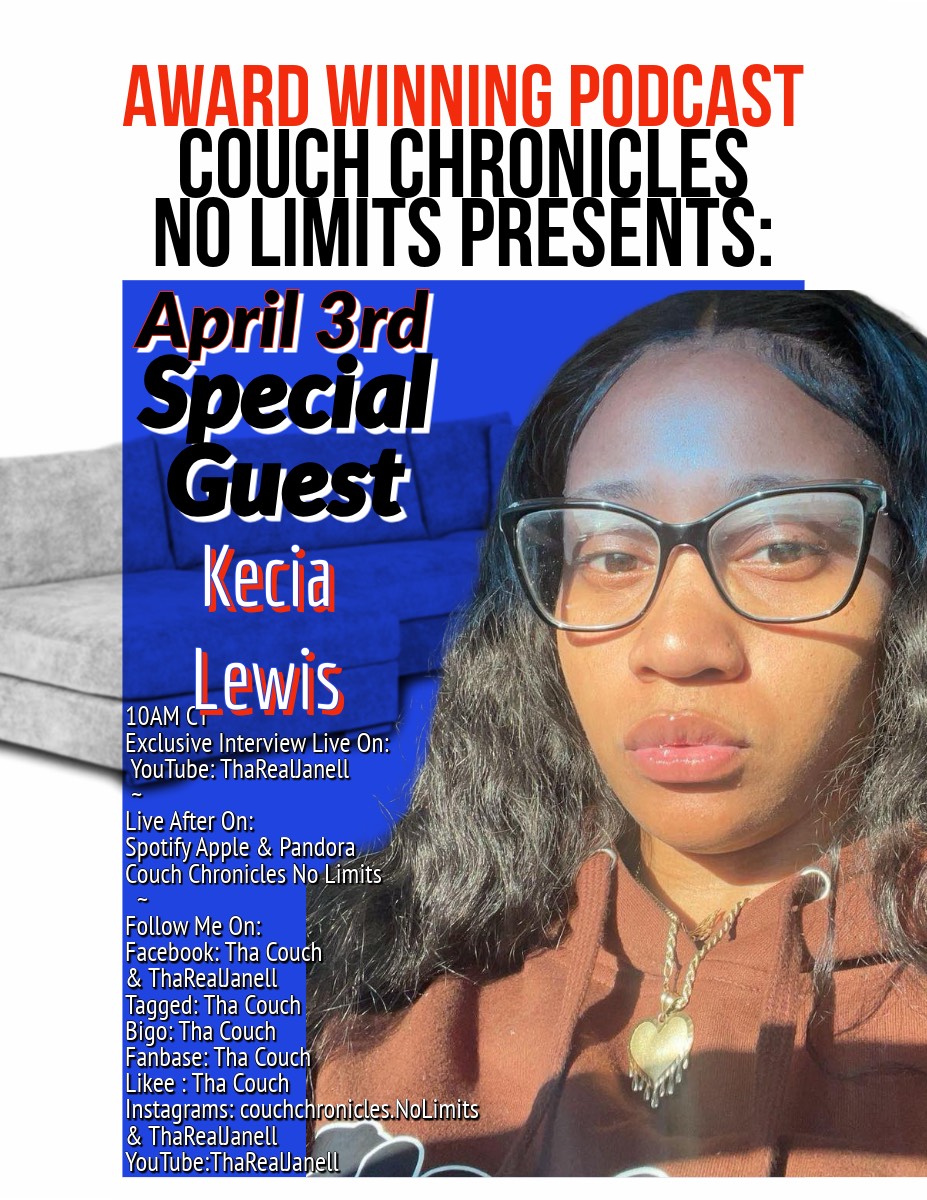 Live Interview W/Kecia Lewis-Couch Chronicles No Limits episode artwork