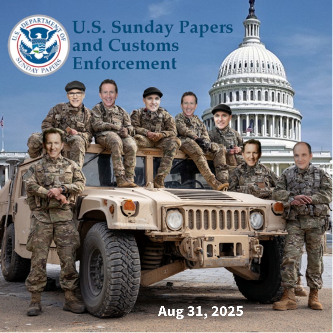 Sunday Papers w/ Greg and Mike Ep: 278 8/31/25