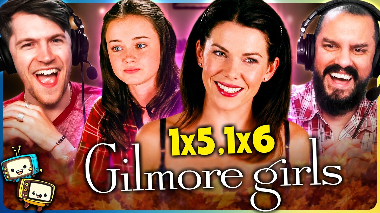 GILMORE GIRLS Season 1 Episodes 5-6 Reaction! | First Time Watch! | Lauren Graham | Alexis Bledel episode artwork