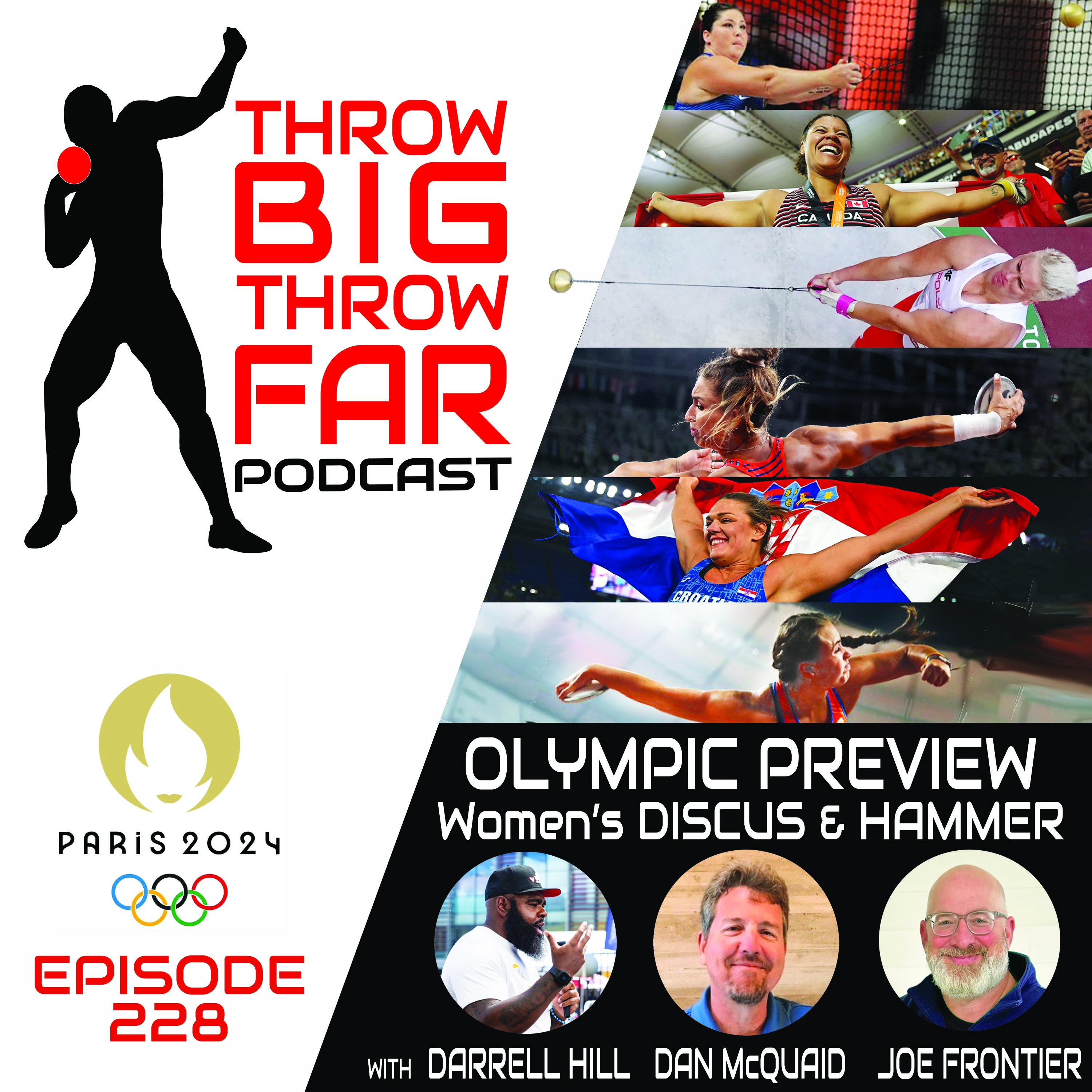 OLYMPIC Women's DISCUS & HAMMER Preview with Darrell Hill and Dan McQuaid