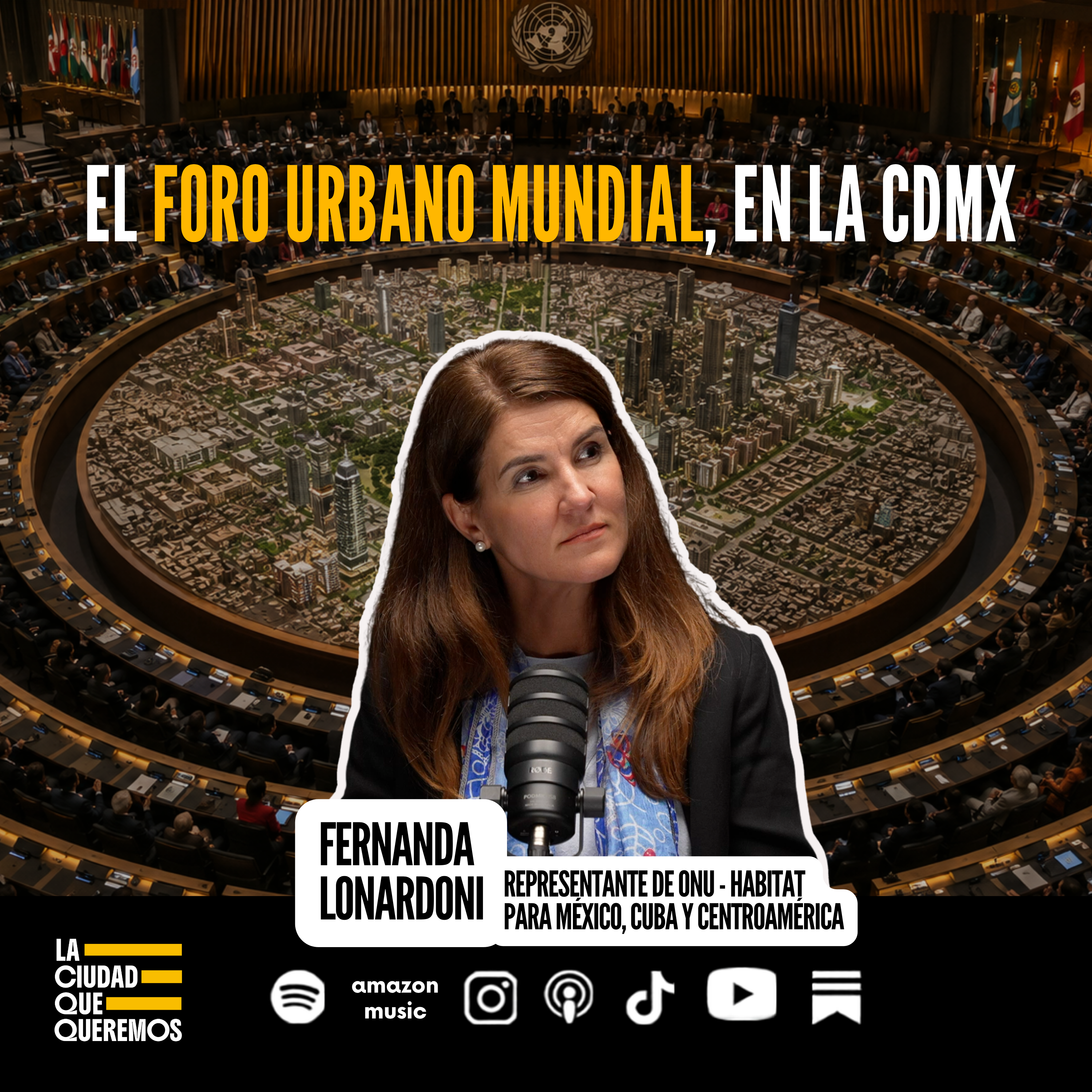 La Cumbre Del Urbanismo, En La CDMX | Fernanda Lonardoni | Ep. 42 episode artwork