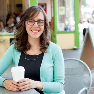 Guest: Megan Gebhart, Author 52 cups of coffee episode artwork
