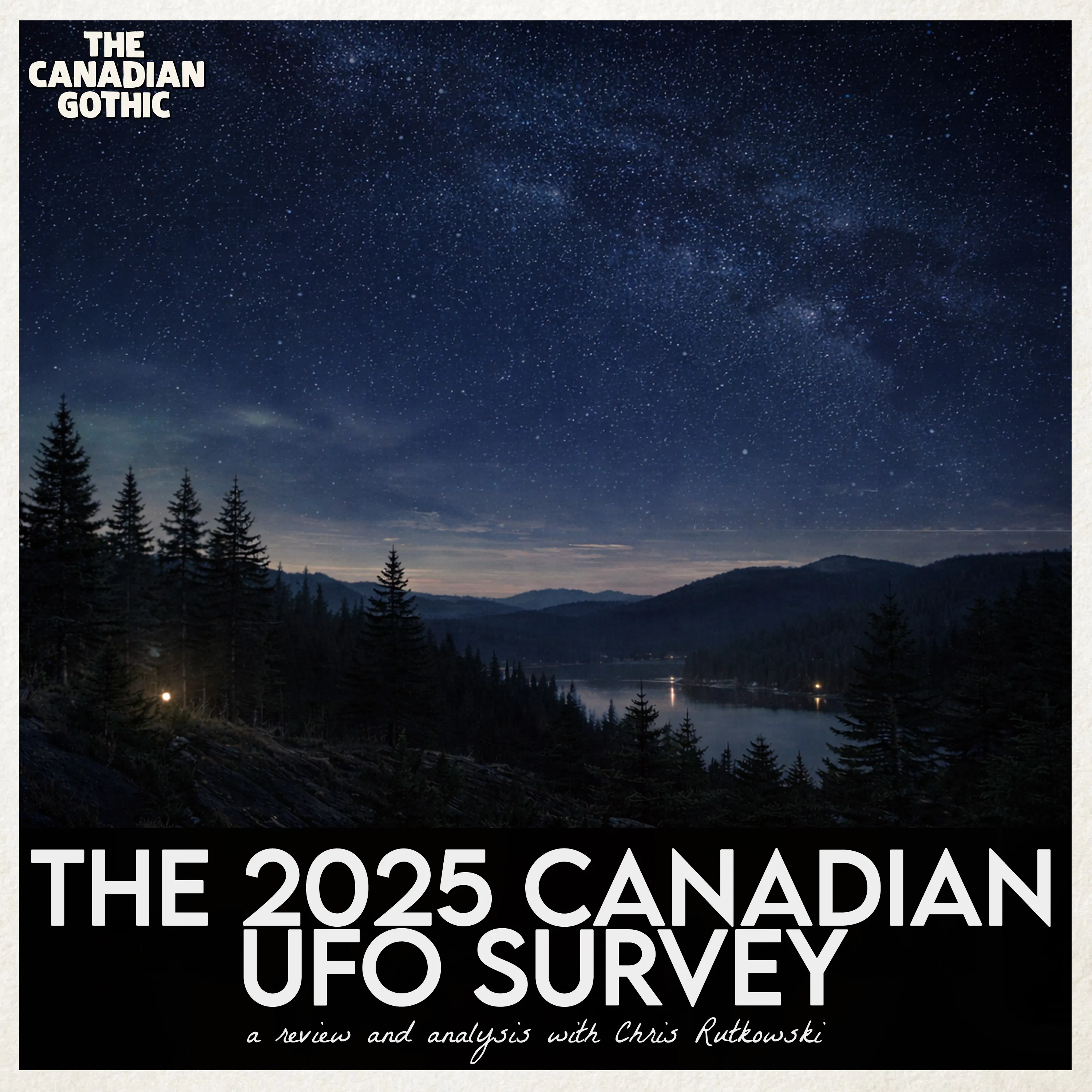 The 2025 Canadian UFO Survey (with Chris Rutkowski) episode artwork