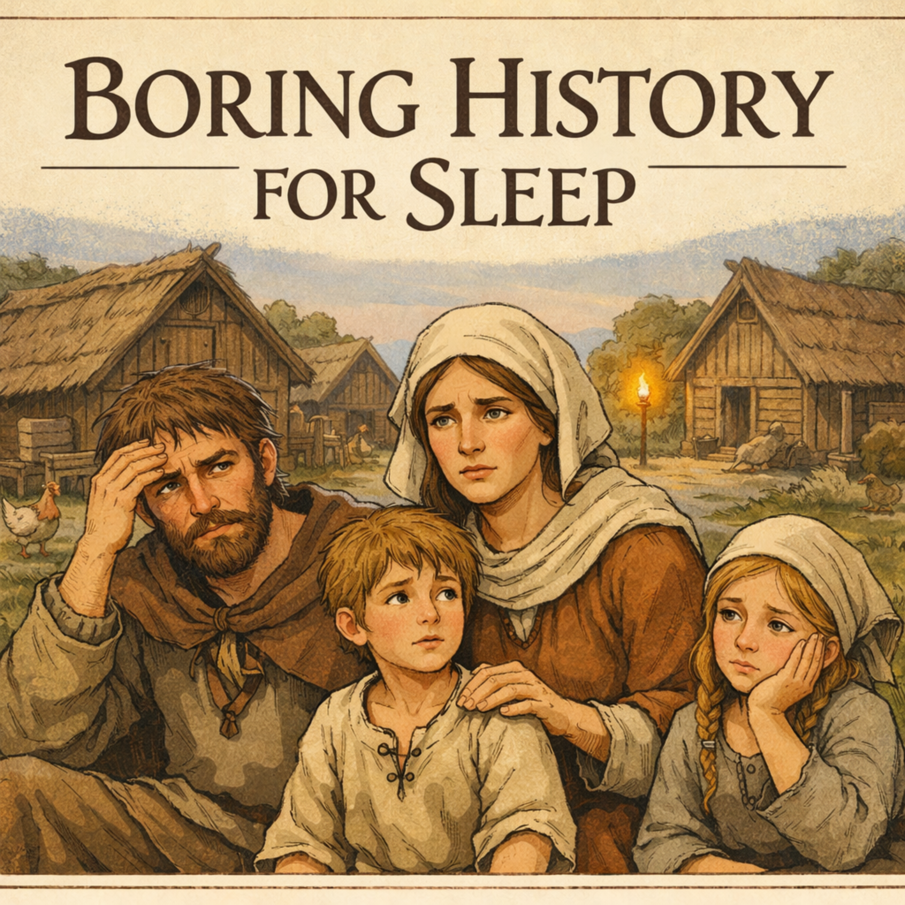 Boring History For Sleep | Why it Sucked to be a Peasant in Dark Age Britain