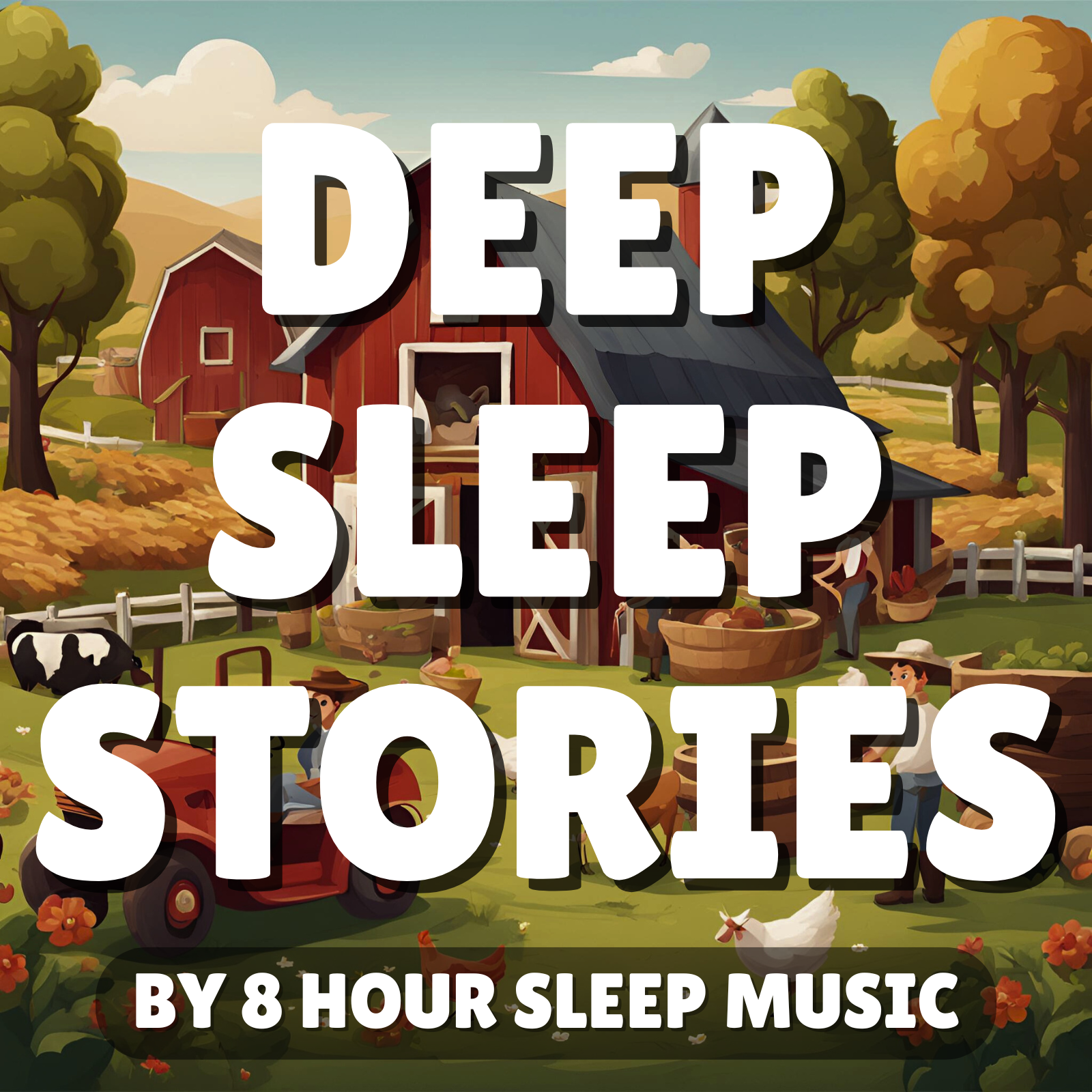 🌱 The Whispering Woods of Stardew Valley | Sleep Story with Peaceful Farm Ambience & Relaxing Music for Bedtime 💤