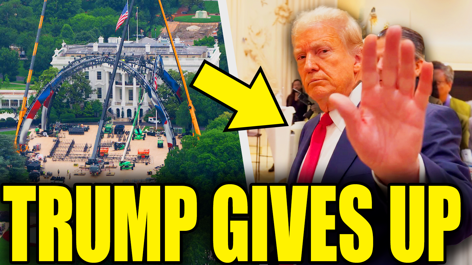 Trump Quits Everything As Birthday Ruined episode artwork