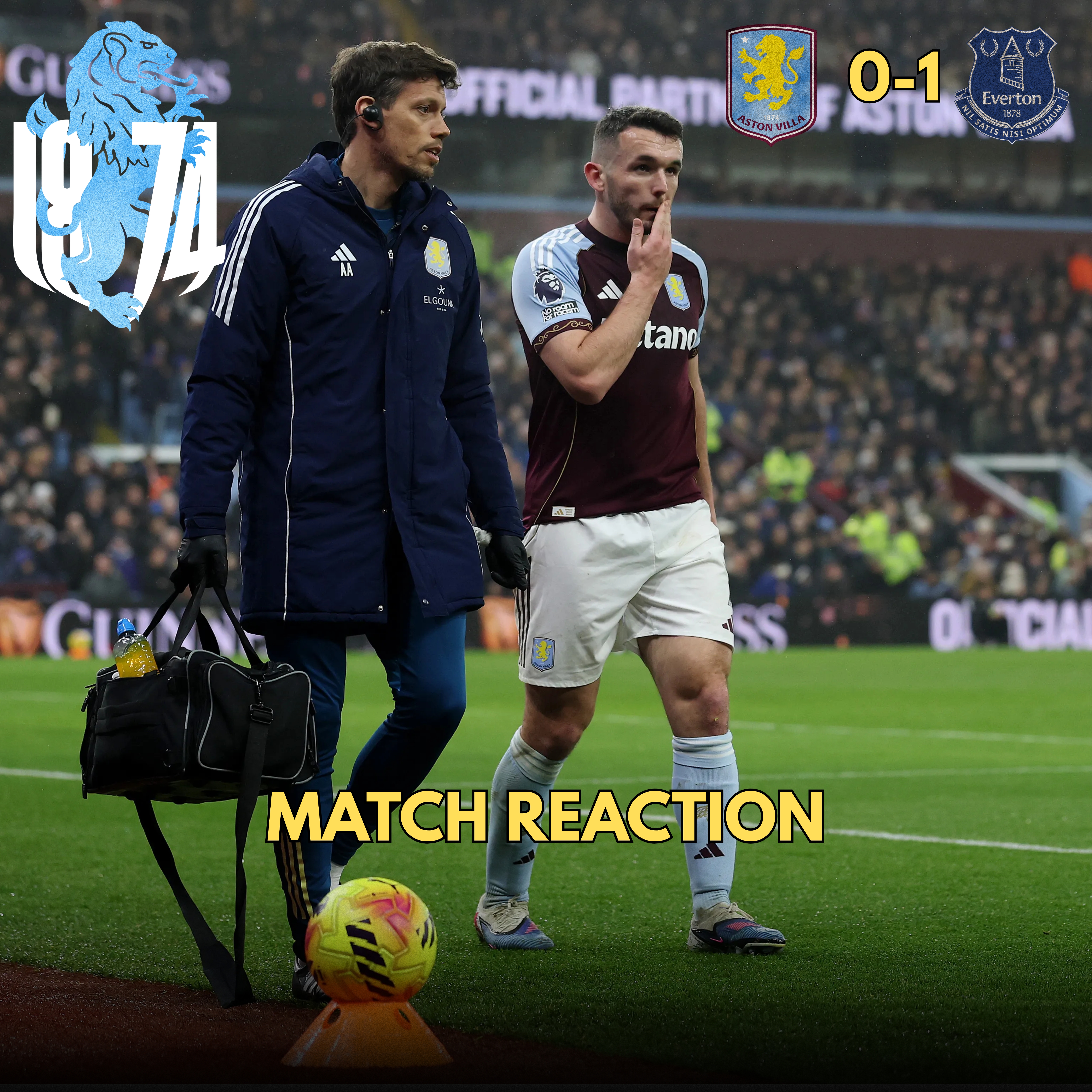 Aston Villa 0–1 Everton | Left Short & Fell Short — Villa Need Help