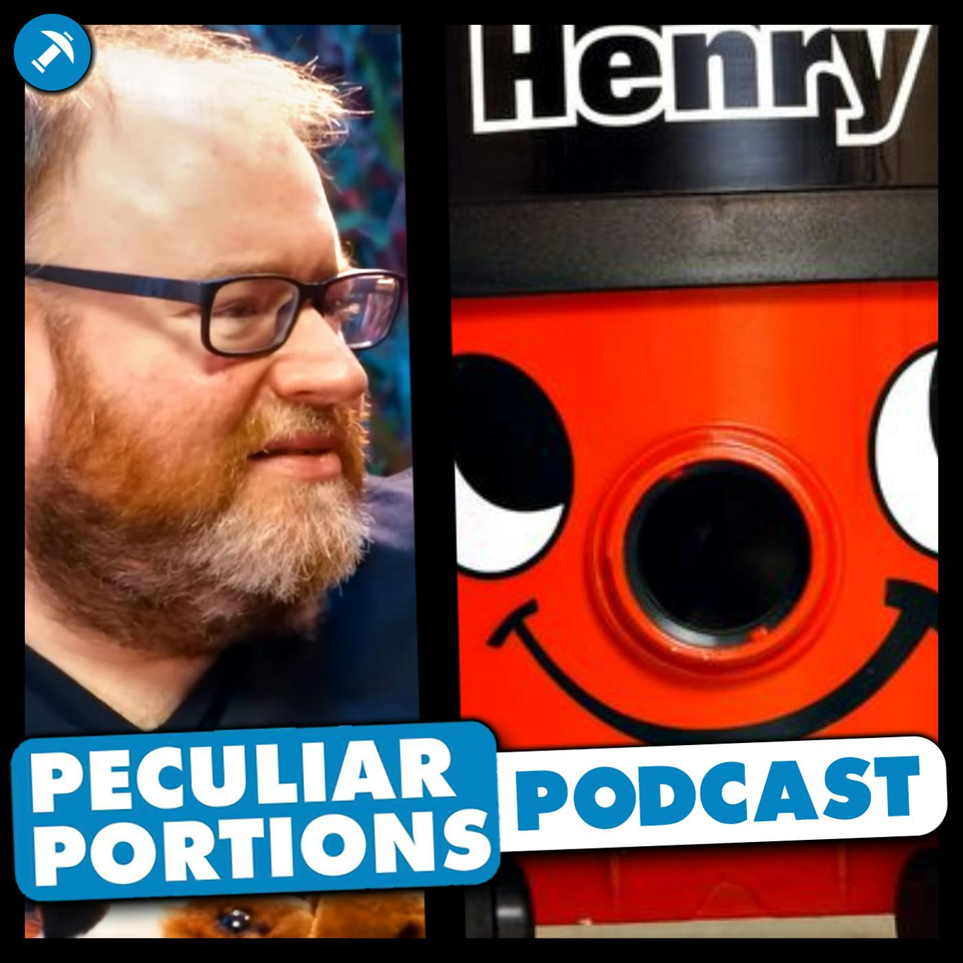Vicar makes special friends with hoover - Peculiar Portions Podcast #70
