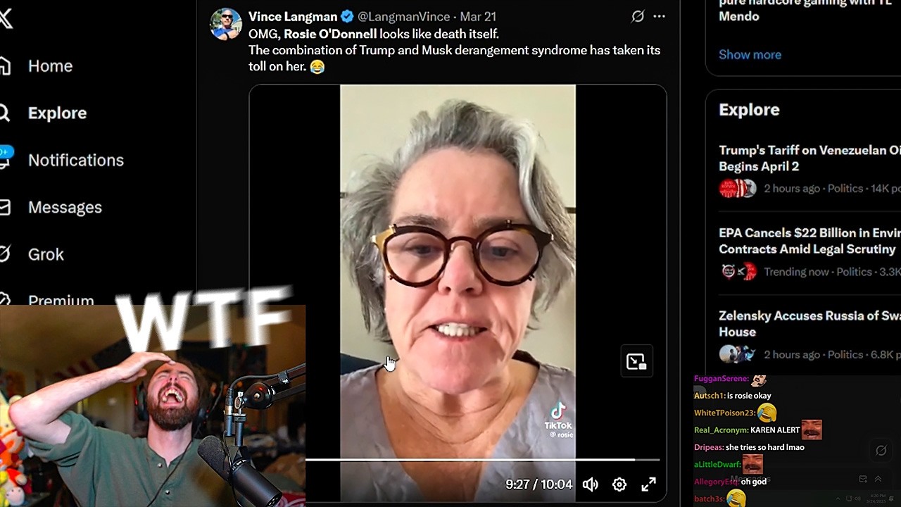 She's a next-level Karen.. | Asmongold TV