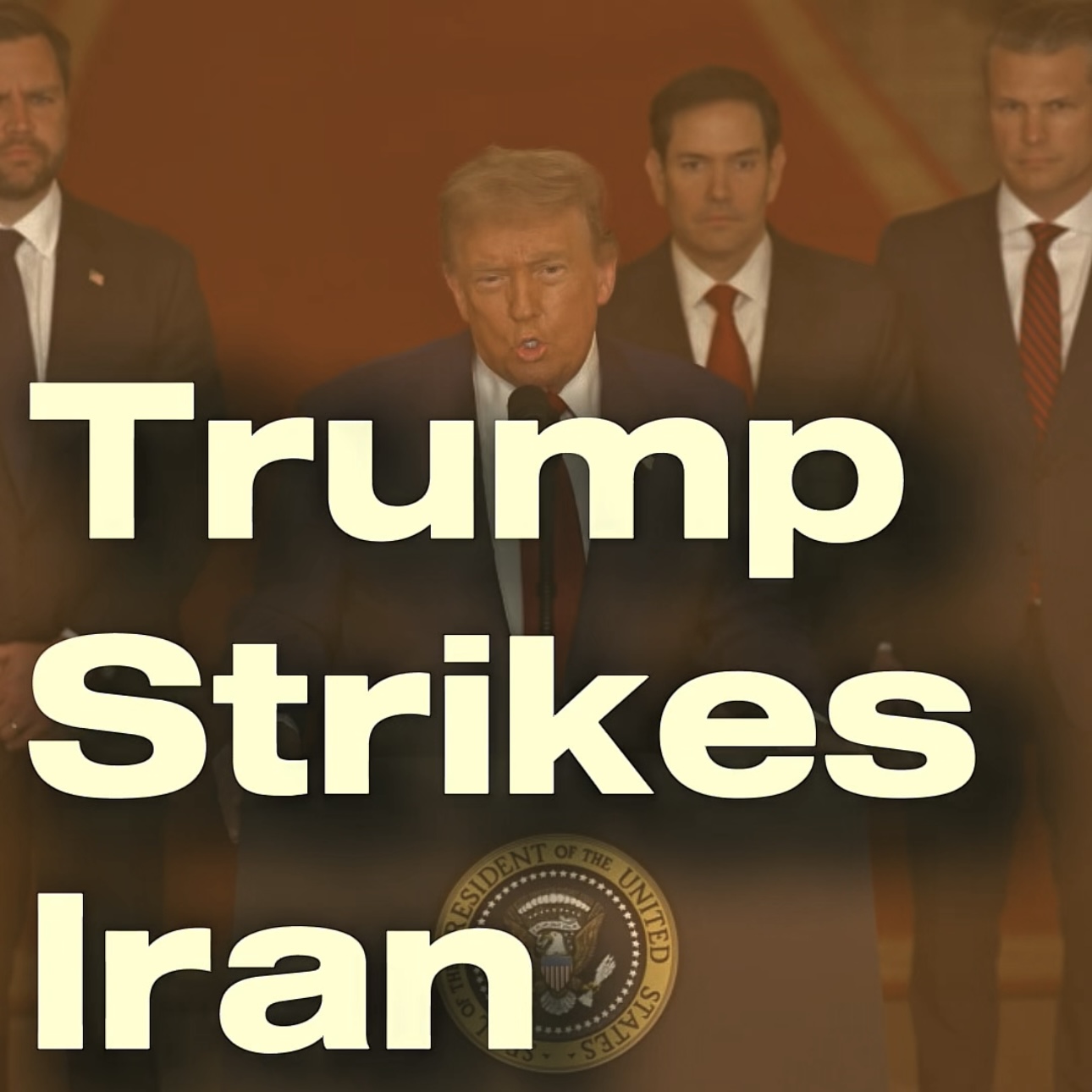 Trump Strikes Iran episode artwork