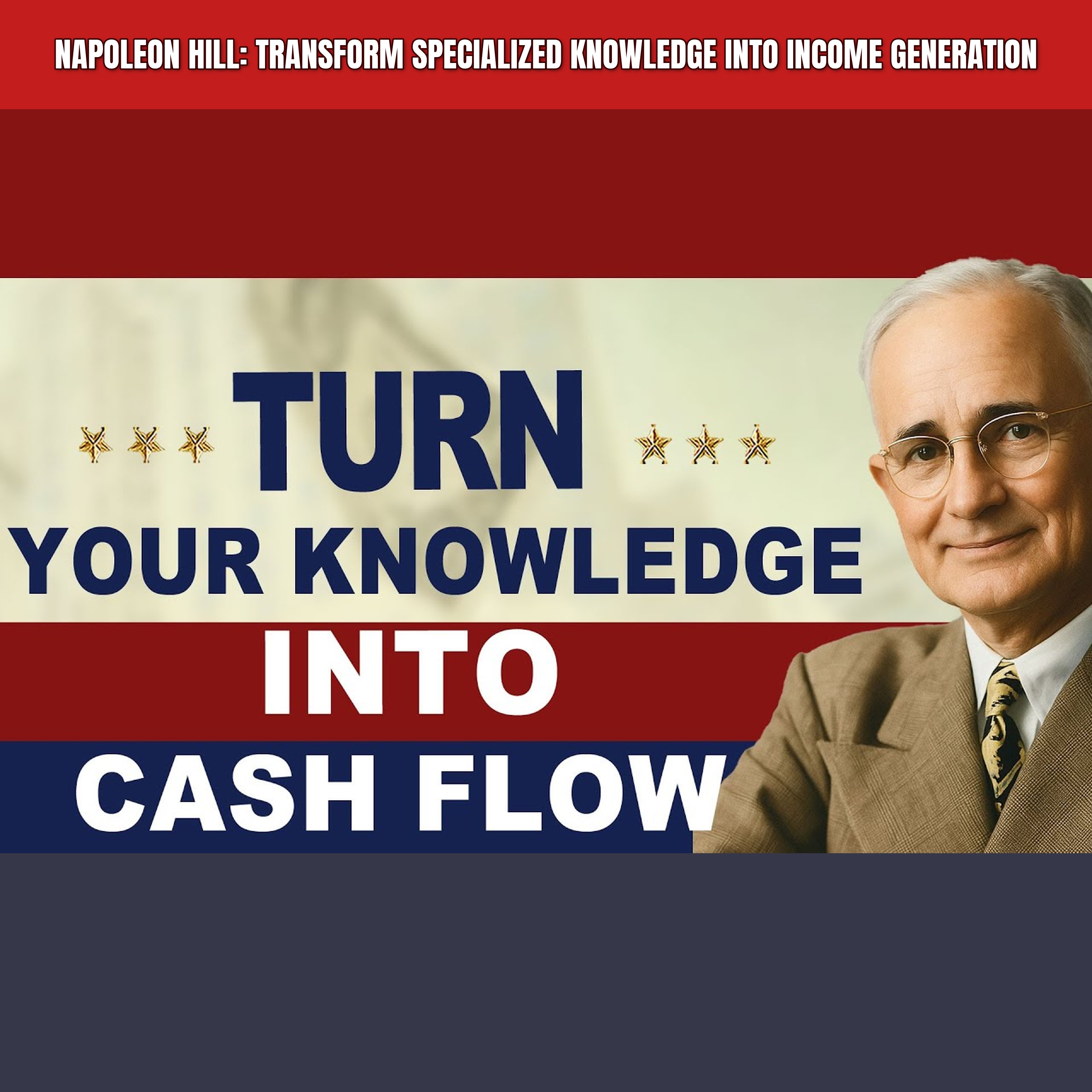 Napoleon Hill: Transform Specialized Knowledge into Income Generation