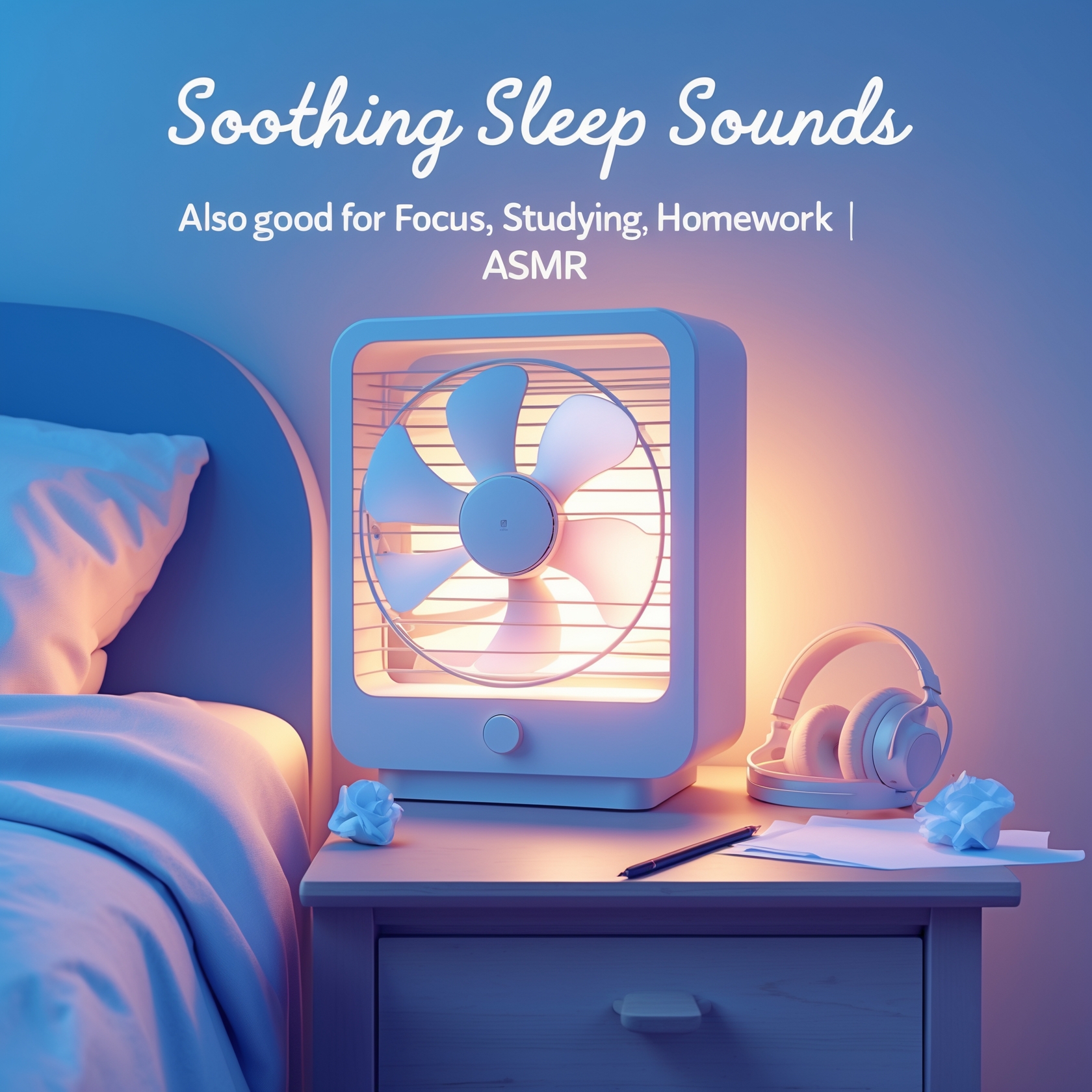 BOX FAN WHITE NOISE | Soothing Sleep Sounds | Also Good For Focus, Studying, Homework | ASMR