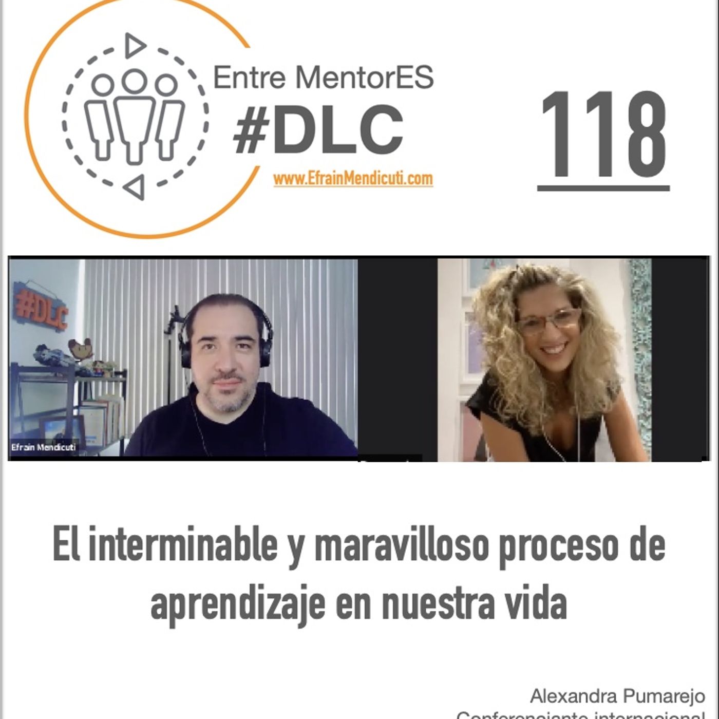 #DLC 118 con Alexandra Pumajero episode artwork