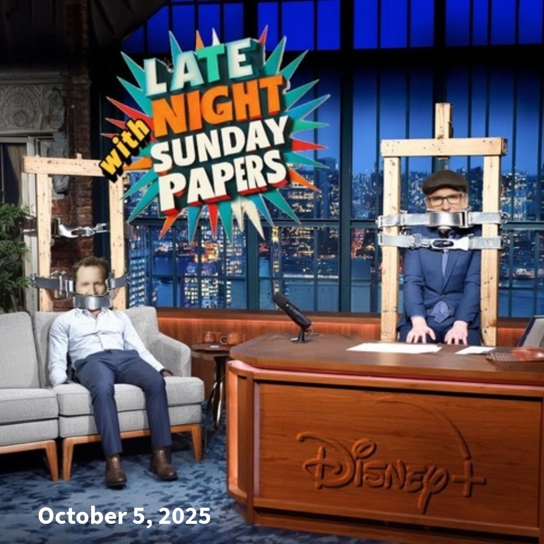 Sunday Papers w/ Greg and Mike Ep: 283 10/5/25