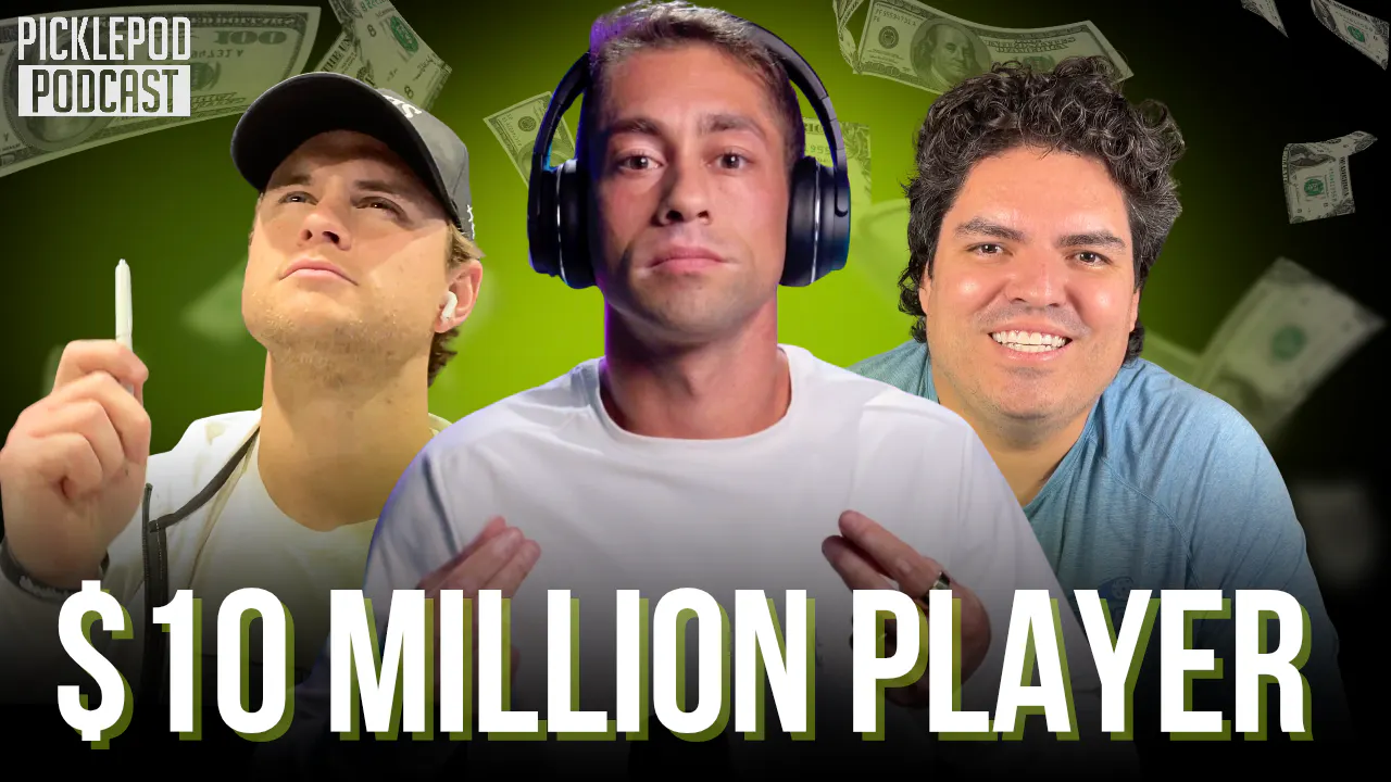 Pickleball's First $10 Million Player episode artwork