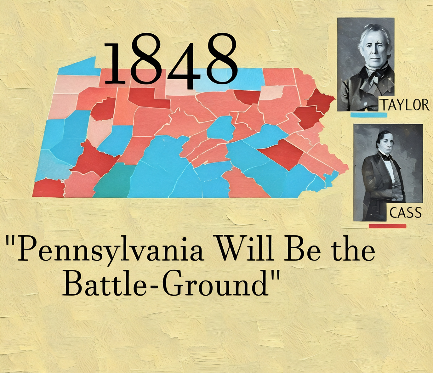 THE 1848 PRESIDENTIAL ELECTION: PART 2 - PENNSYLVANIA IS THE "BONE AND SINEW"
