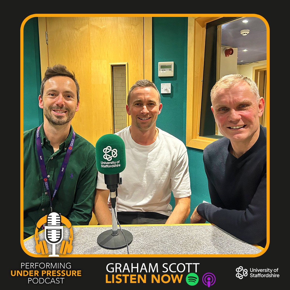 University of Staffordshire\'s Performing Under Pressure Podcast