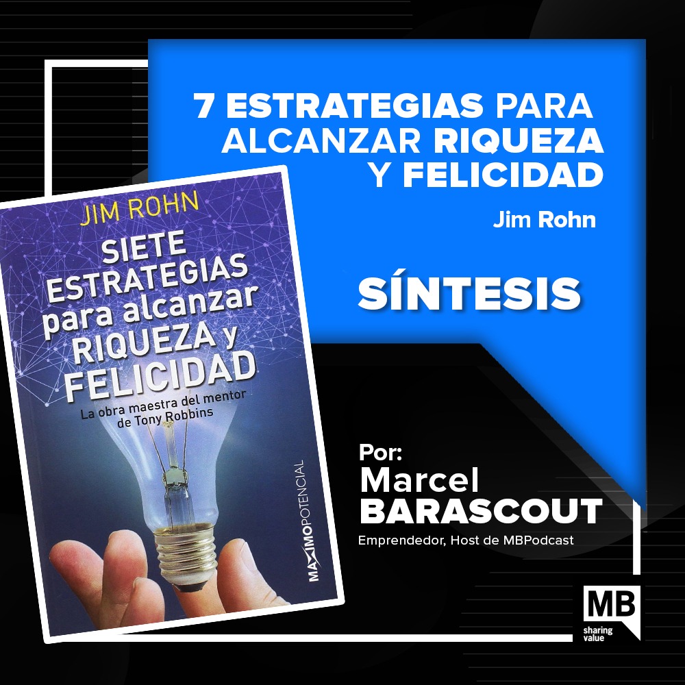 7 estrategias para la riqueza y felicidad - Jim Rohn / MBPodcast episode artwork