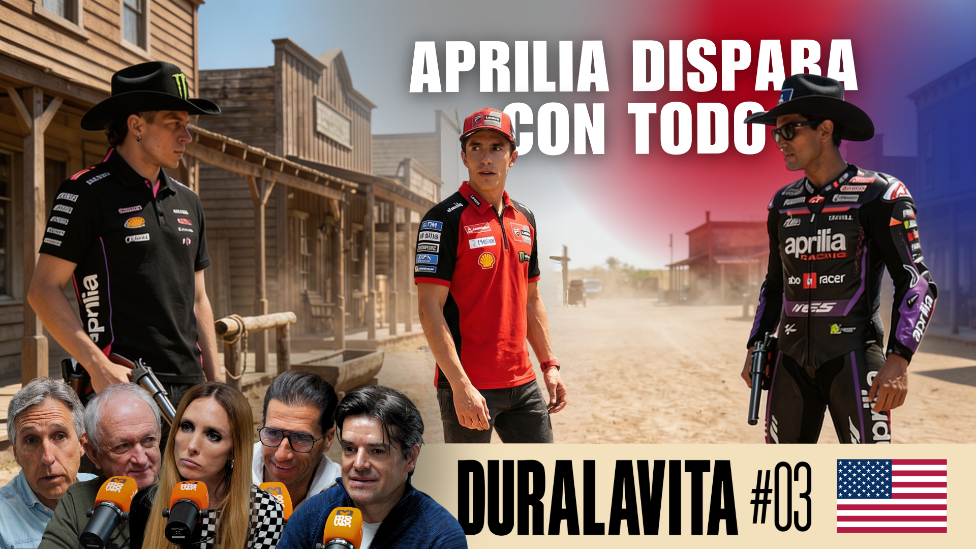 Aprilia dispara con todo en MotoGP USA 2026 | Bezzecchi / Martín /Márquez | DURALAVITA#3
