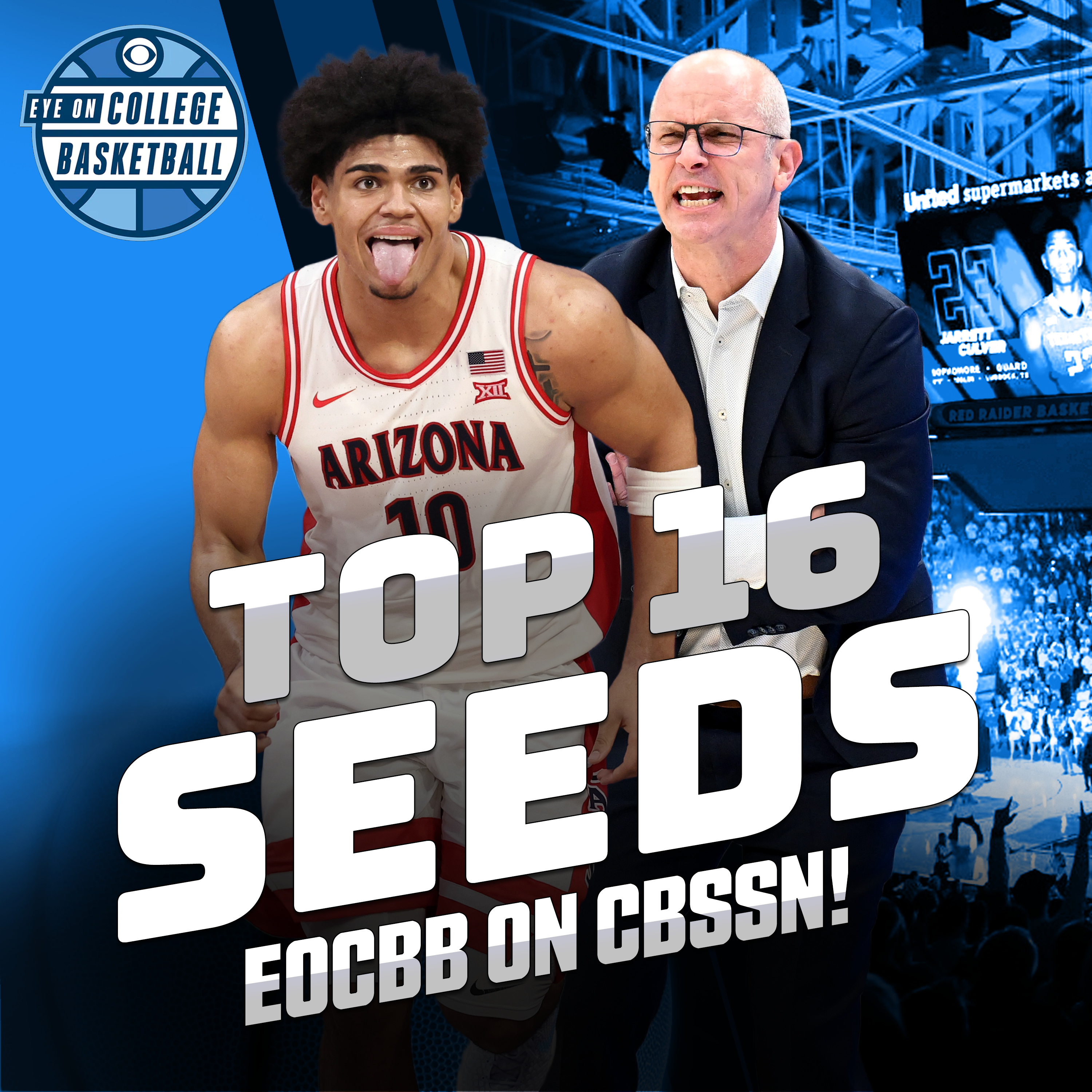 EOCBB on CBSSN: Bracketology special! Projecting top 16 overall seeds. Plus: Darryn Peterson and KU steal one in Lubbock