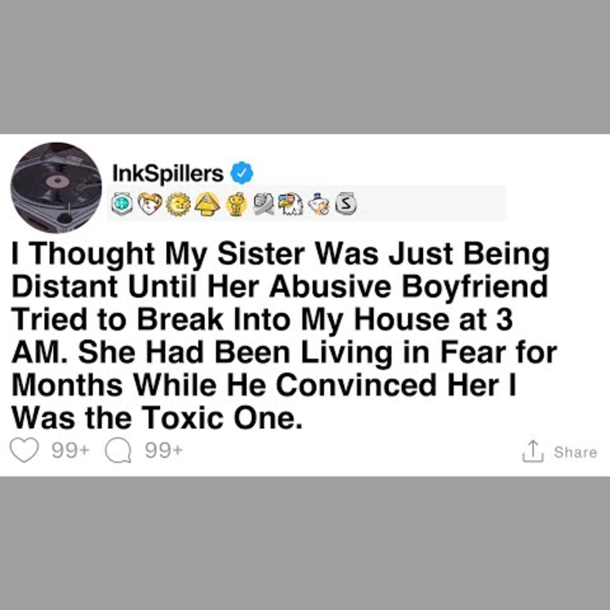 My Sister's Abusive Boyfriend Tried to Break Into My House