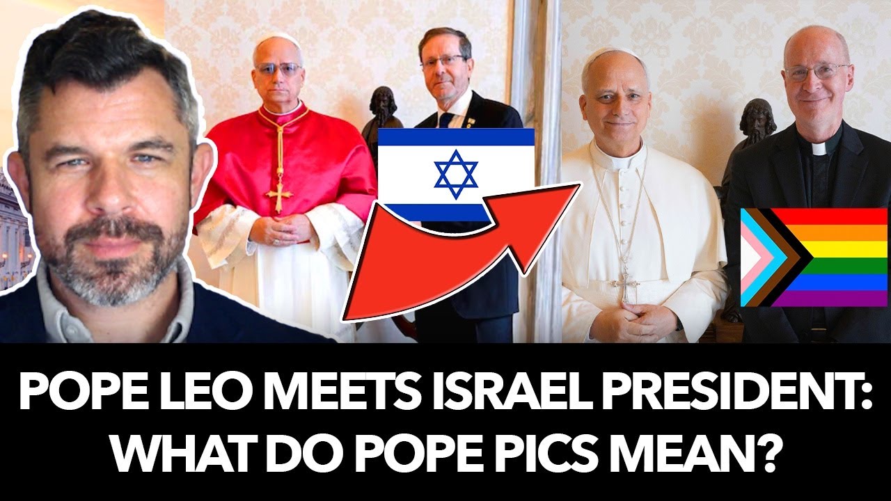 1248: Pope Leo Meets with Israel President: What do Pope Pics Mean?
