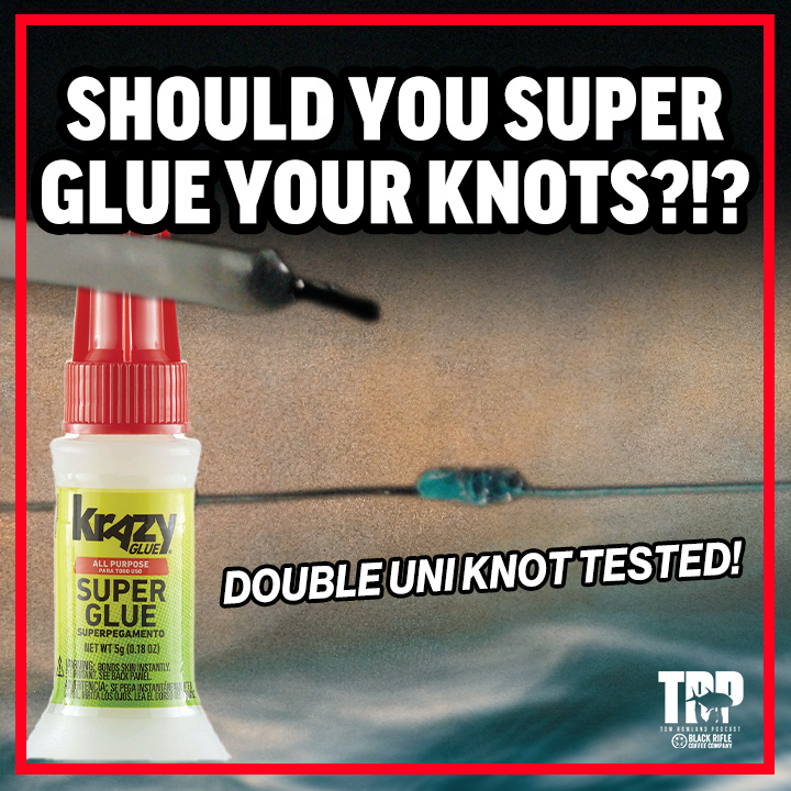 How 2 Tuesday - Should You Super Glue Your Knots?!? Double Uni Knot Super Glue Test!