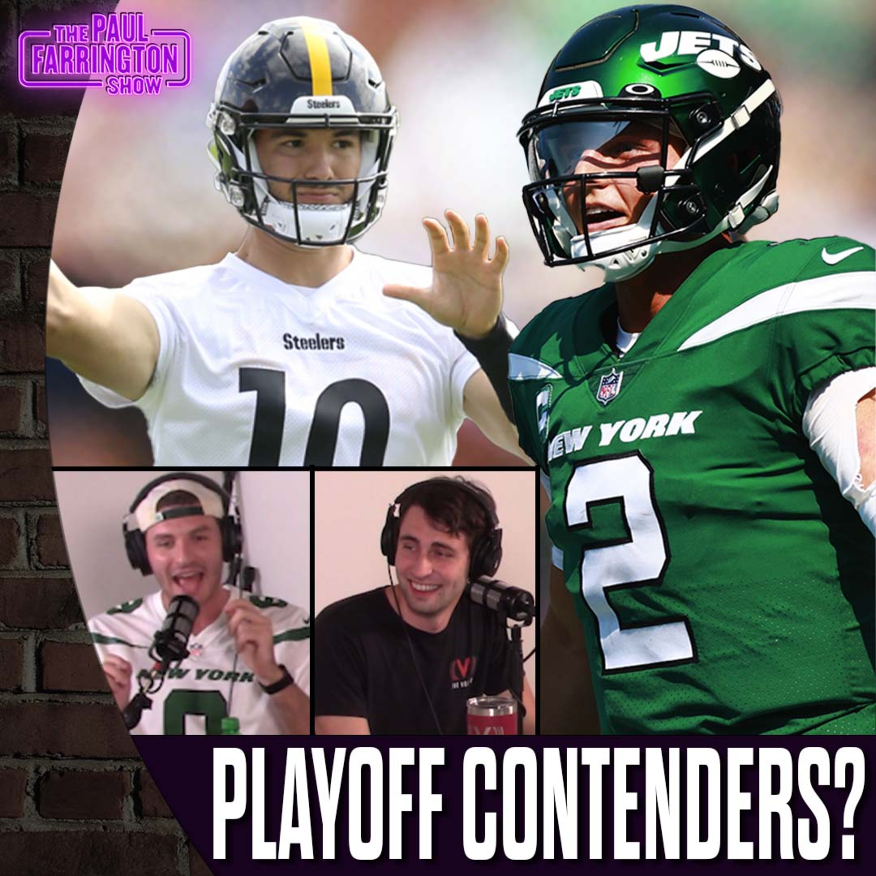Are Steelers & Jets playoff teams? WILD debates | The Paul Farrington Show episode artwork