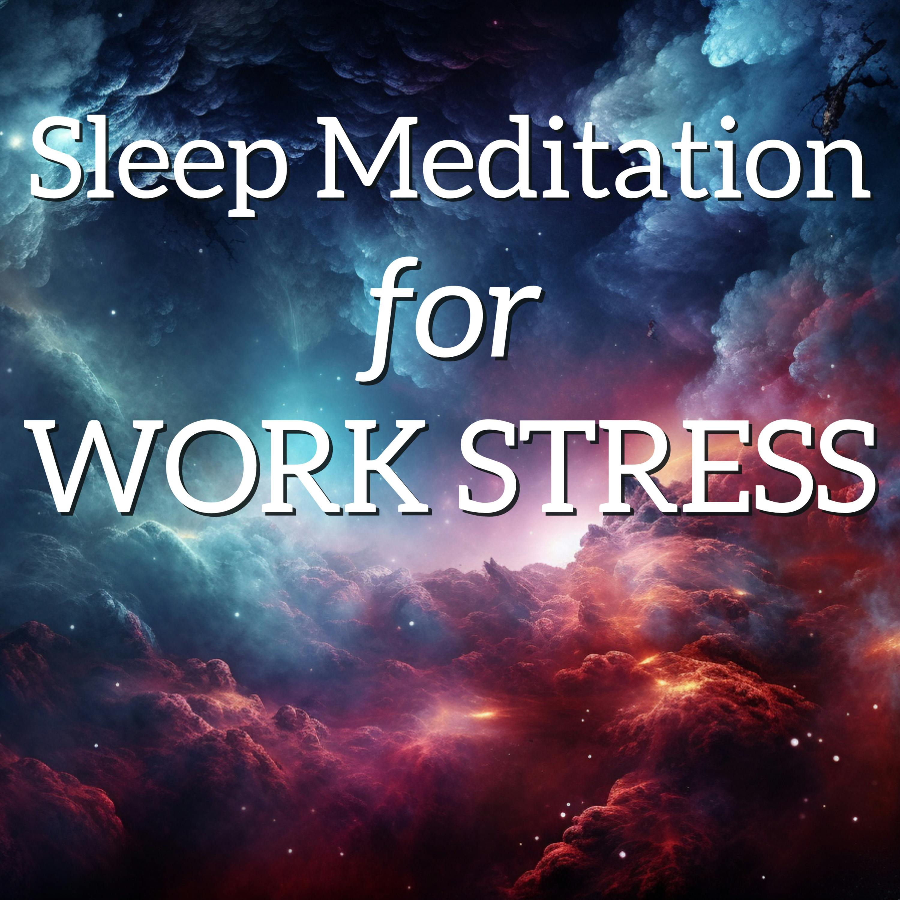 Sleep Meditation to Help Handle Work Stress (with Ocean Wave Music)