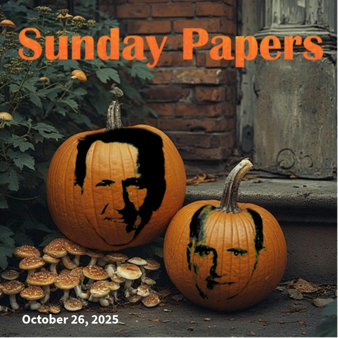 Sunday Papers w/ Greg and Mike Ep: 286 10/26/25 Sunday Papers w/ Greg and Mike Ep: 286 10/26/25