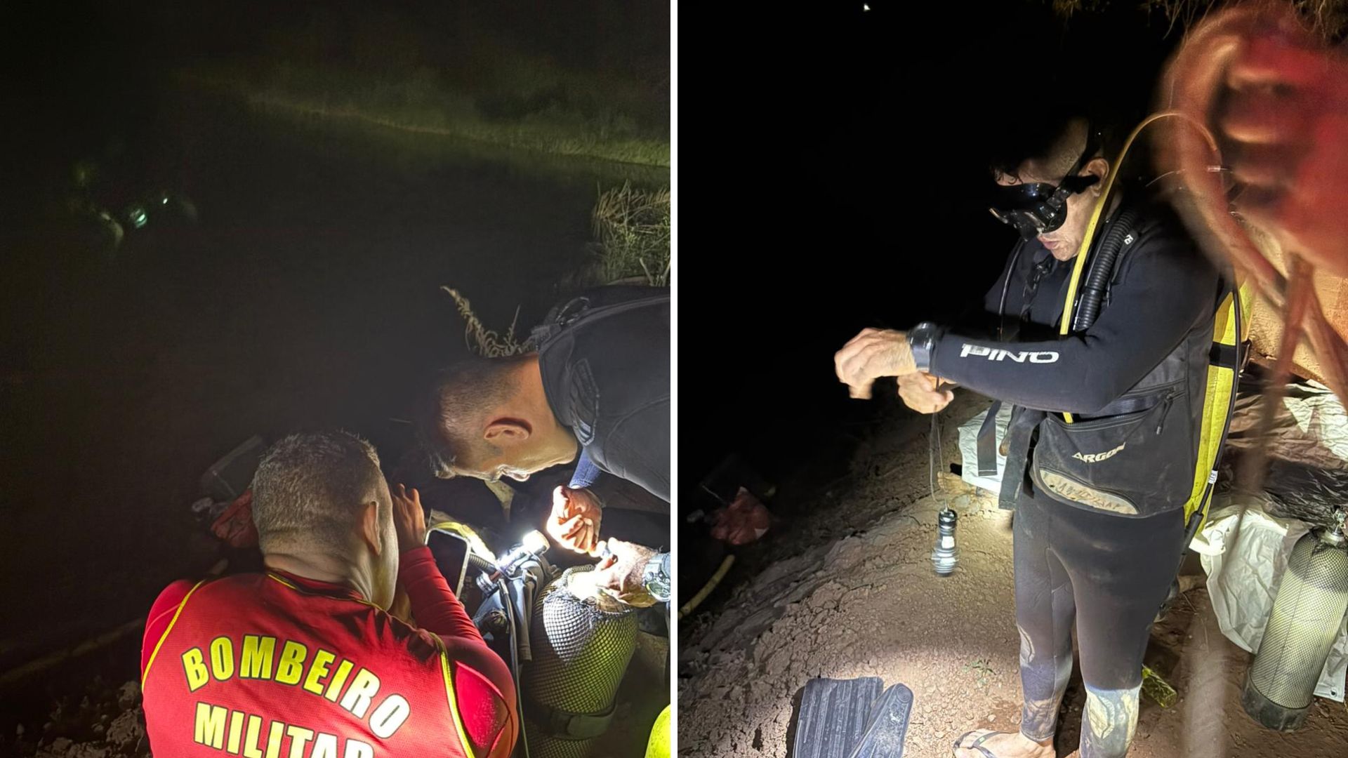 Seis pessoas morrem após carro cair no Lago Corumbá, em Goiás