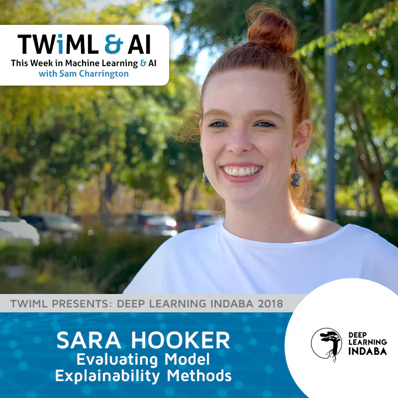 Evaluating Model Explainability Methods with Sara Hooker - TWiML Talk #189 Episode cover