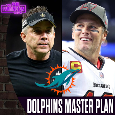 Why Tom Brady & Sean Payton to the Dolphins fell apart, Lions radio show has HORRIBLE opinion on Kyle Hamilton & Notre Dame episode artwork