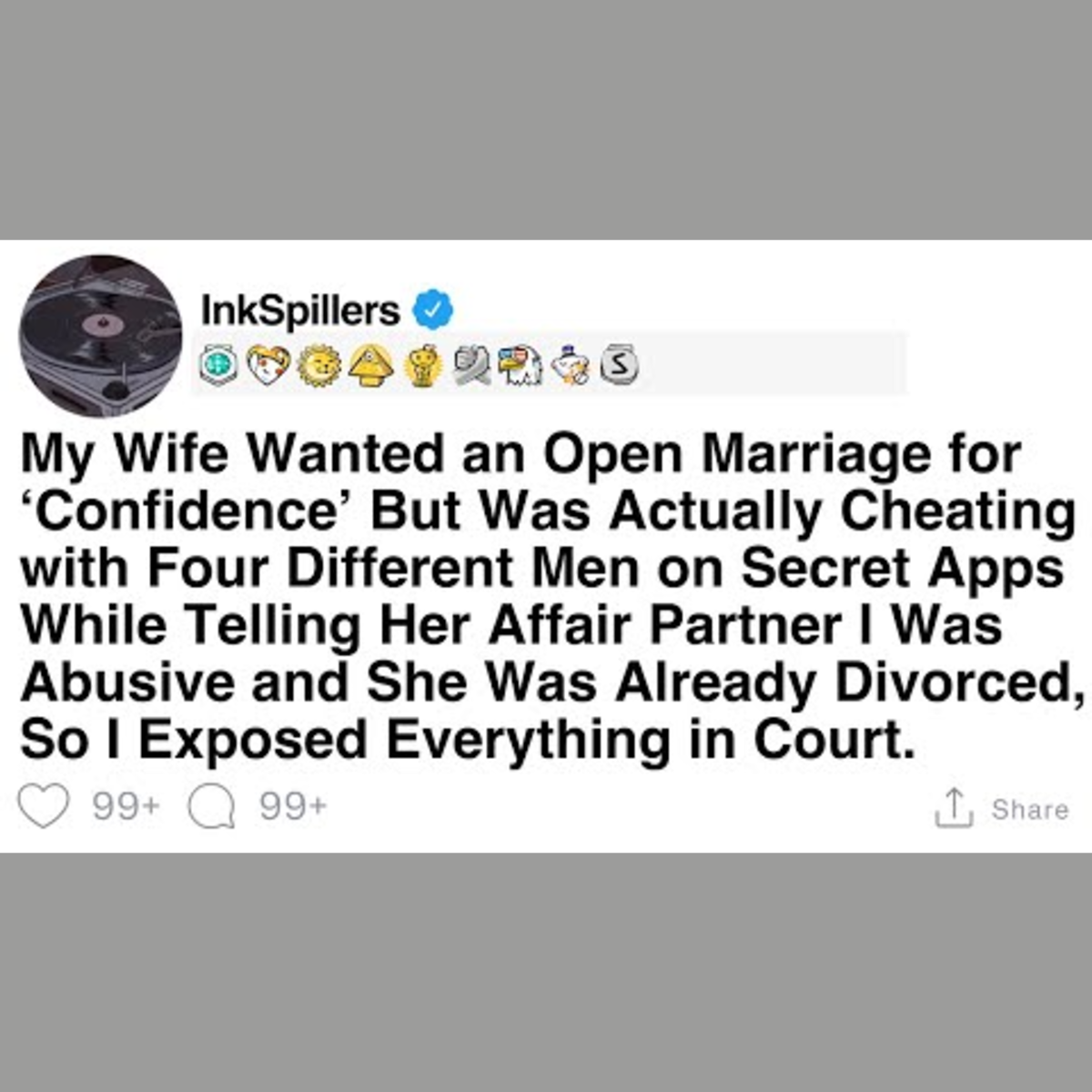 My Wife Pursued Open Marriage for 'Confidence' Amid Secret Affairs