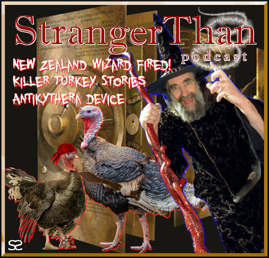 Antikythera Mechanism/Terrible Turkeys/Wizard Fired episode artwork