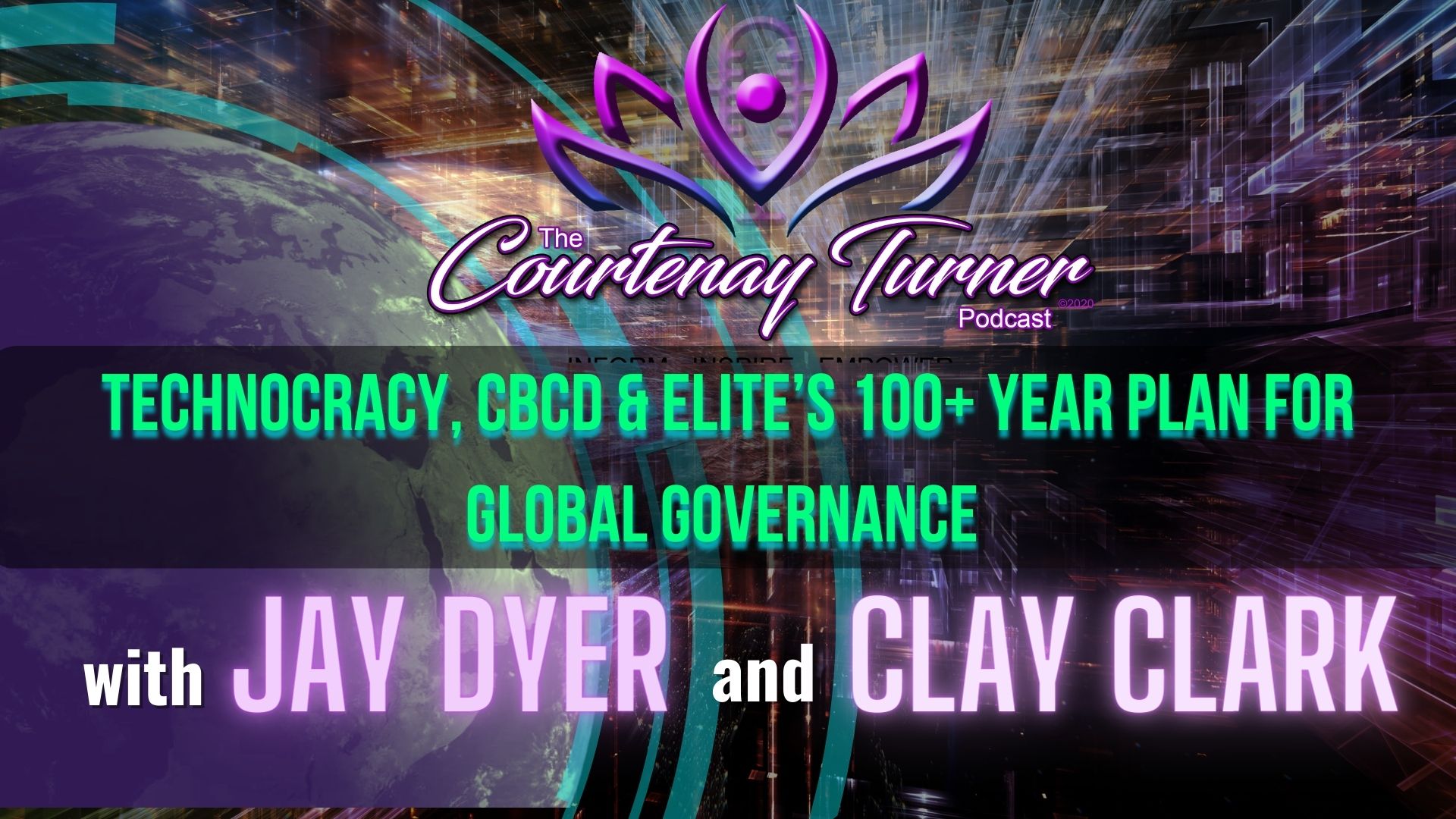 Technocracy, CBCD, & elite’s 100+ Yr. plan for global governance w/ Jay Dyer & Clay Clark| The Courtenay Turner Podcast