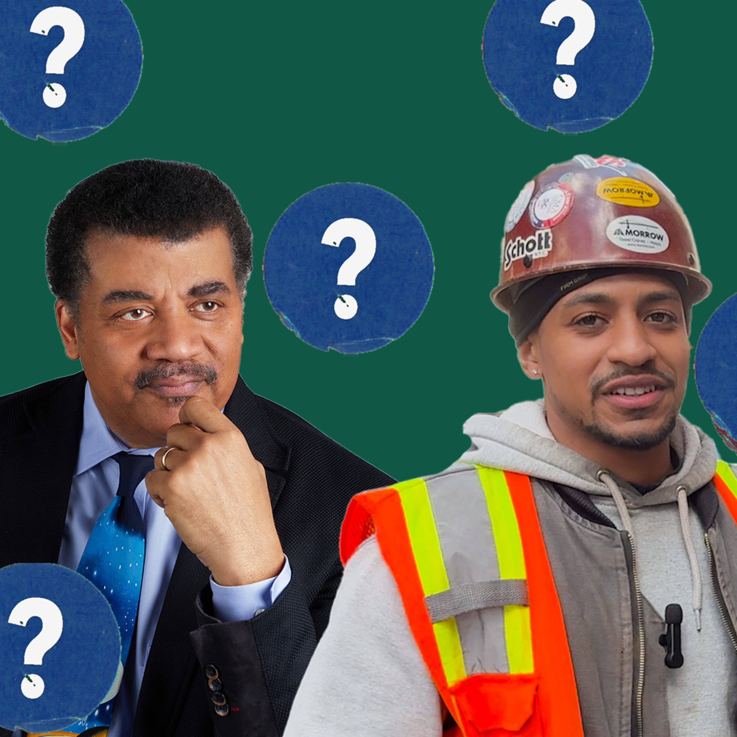 How Do Cranes Get Up There? An Astrophysicist & Construction Worker Walk Into a Bar artwork