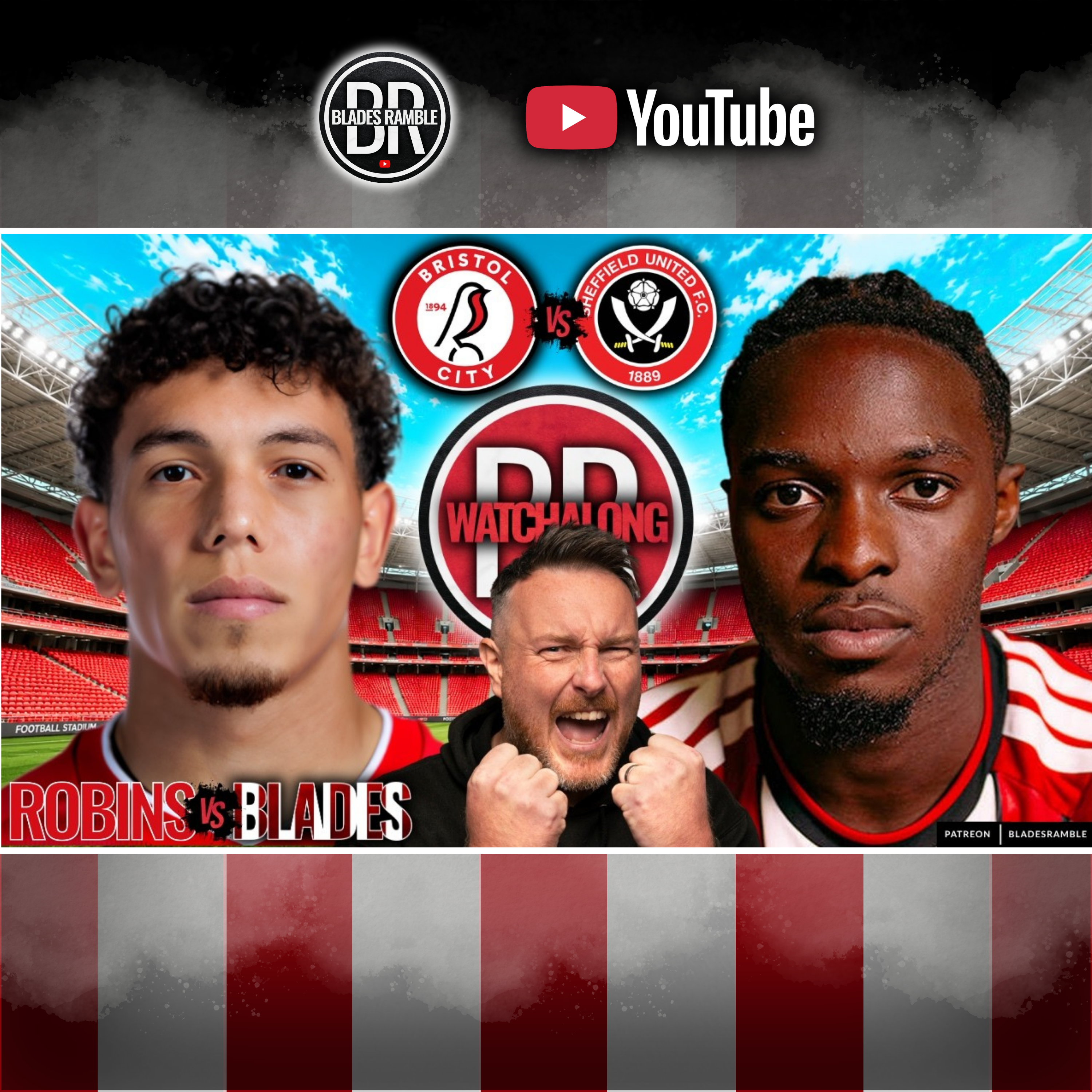 BIG AWAY DAY FOR THE BLADES! | BRISTOL CITY v SHEFFIELD UNITED | LIVE WATCHALONG ⚔️📺