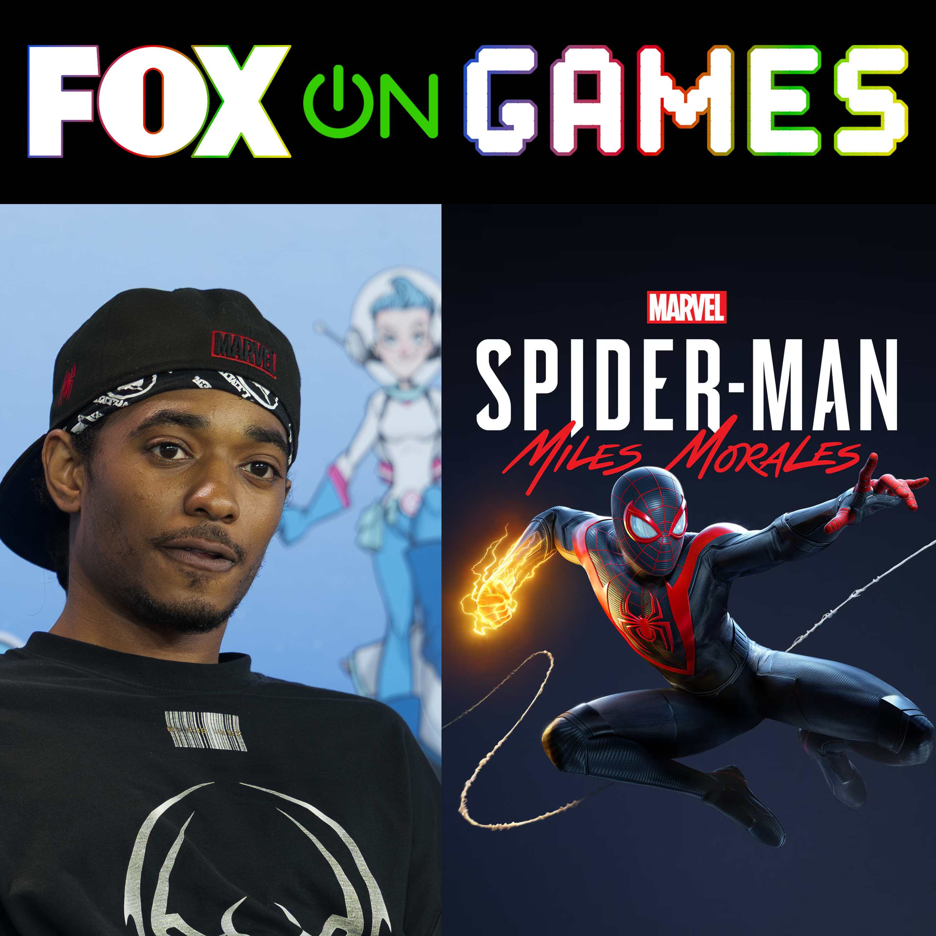 Archive| Interview With the Voice of Miles Morales-Nadji Jeter  | FOX on Games - Video Game News & Industry Analysis episode artwork