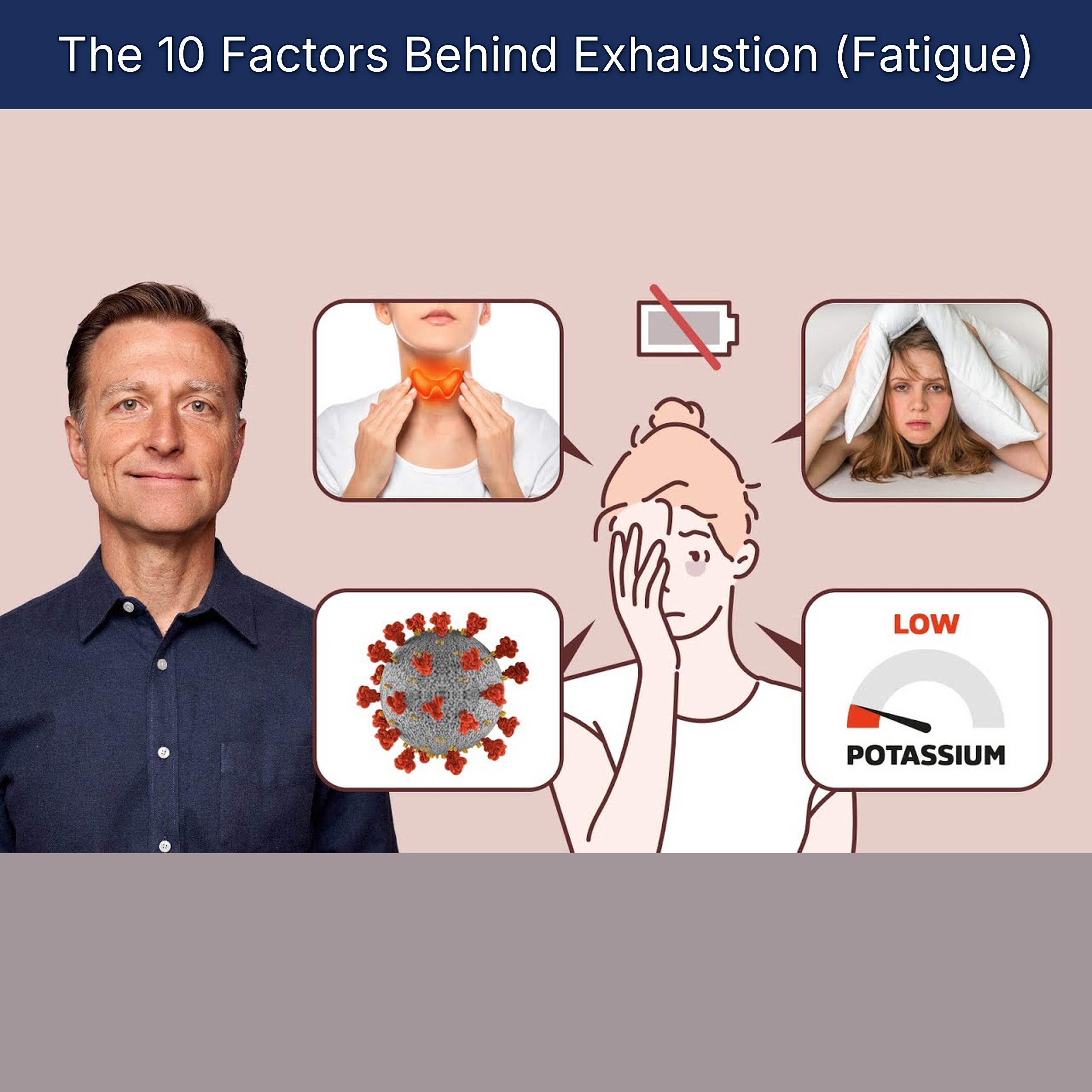 The 10 Factors Behind Exhaustion (Fatigue) episode artwork